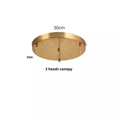 Nordic Glass Pendant Light with Brass Detail – Modern LED Ceiling Lamp | Scandinavian Designer Lighting
