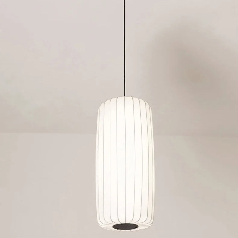 Serenea Silk Pendant Light – Wabi-Sabi Hanging Lamp | Japanese Nordic Ceiling Light for Elegant Interiors