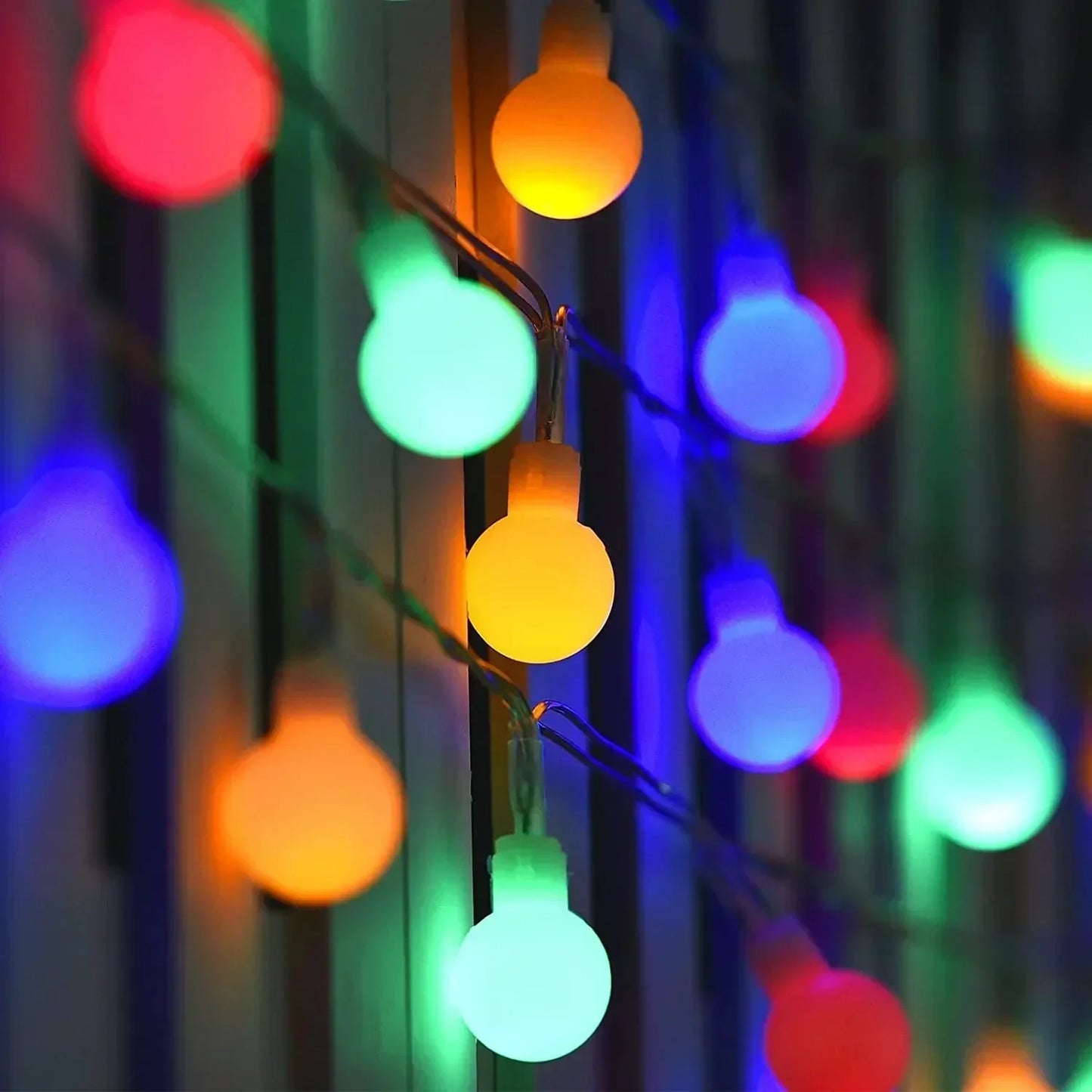 LUMIBALLS LED Globe String Lights – Waterproof Decorative Fairy Lights | USB & Battery Powered Indoor & Outdoor Lighting