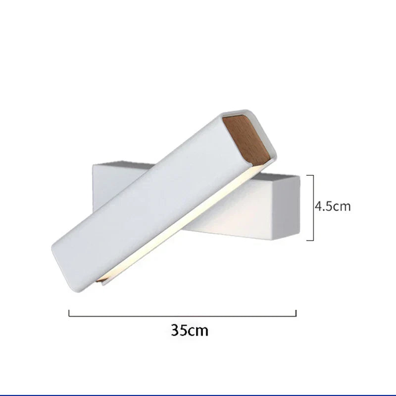 Lumoir Pivot Wall Light – Adjustable Nordic LED Wall Lamp | Dimmable Modern Reading & Ambient Lighting