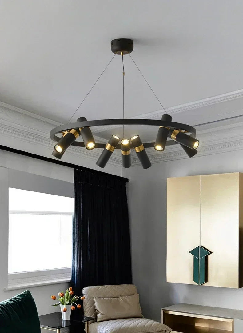 Copper LED Pendant Light – Modern Designer Ceiling Lamp | Luxury Ambient Lighting | Contemporary Interior Statement