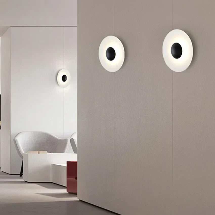 Skovra Halo Wall Light – Scandinavian LED Wall Lamp | Modern Up & Down Ambient Lighting