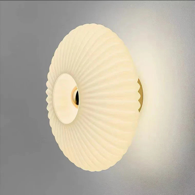 AuraGlas Bauhaus Wall Lamp – Modern Glass Wall Light for Nordic & Hotel-Inspired Interiors