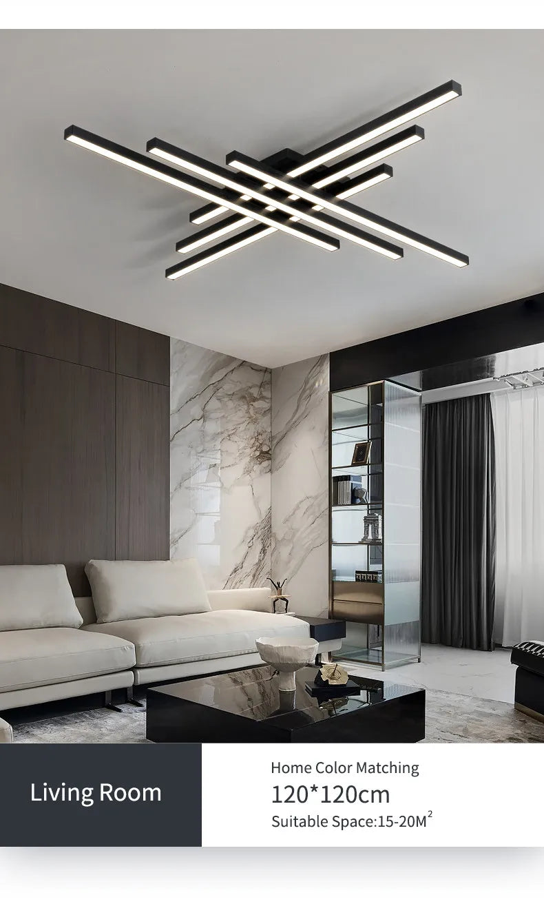 Modern Nordic LED Ceiling Light – Minimalist Flush Mount Ceiling Lamp | Energy-Efficient Home Lighting | Premium Contemporary Fixture