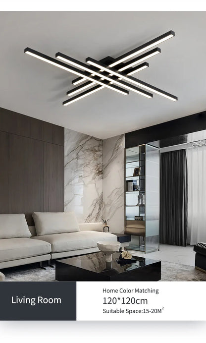 Modern Nordic LED Ceiling Light – Minimalist Flush Mount Ceiling Lamp | Energy-Efficient Home Lighting | Premium Contemporary Fixture