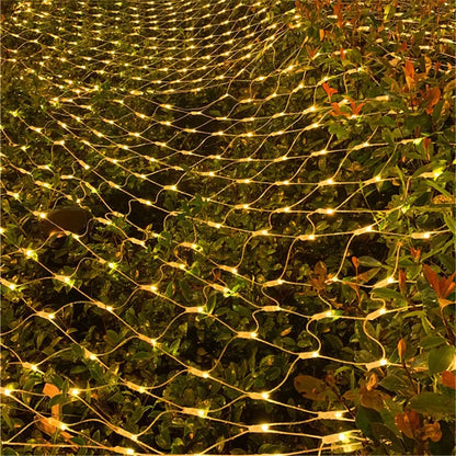 LumiGrid Net LED Lights – Decorative Mesh Fairy Lights | 8 Lighting Modes | Indoor & Outdoor Celebration Lighting