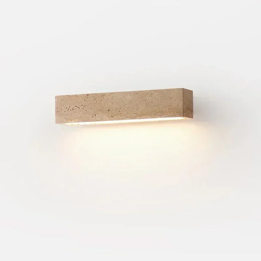 ZENLUME Wabi-Sabi Stein Wandleuchte-Leuchtezauber