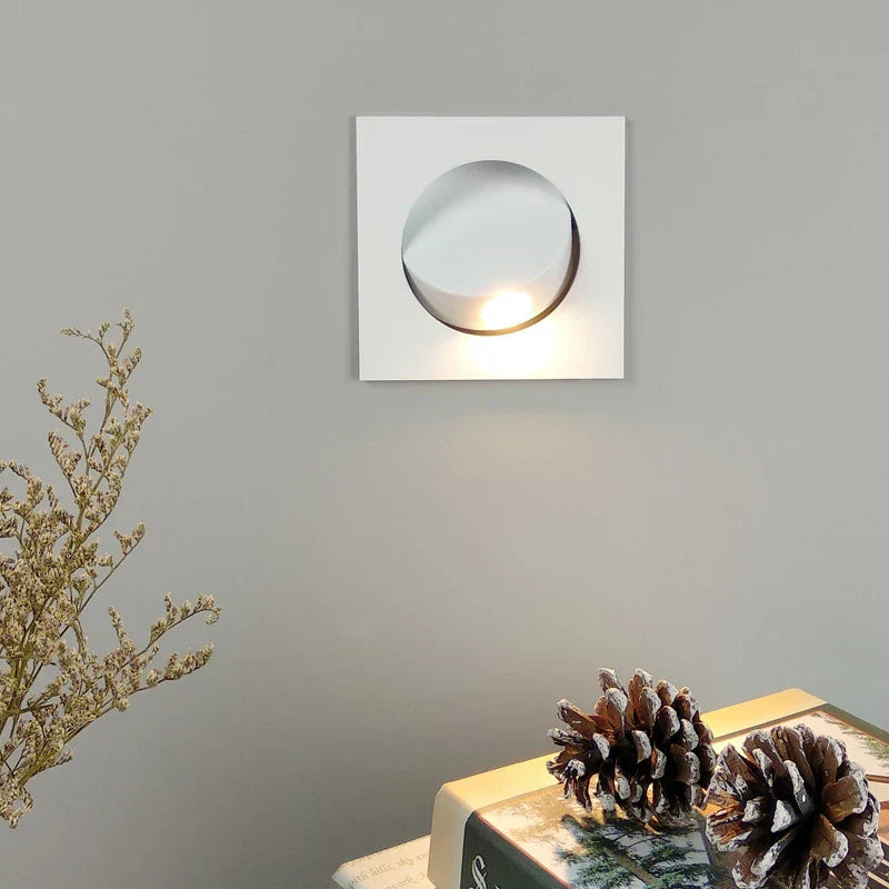 Arctis Pivot Wall Light – Adjustable Recessed LED Reading Lamp | Minimalist Nordic Wall Lighting