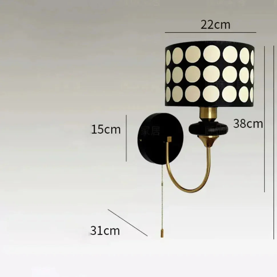 Traditional Copper Chandelier with Fabric Shades – Luxury Classic Ceiling Light | Elegant Ambient Lighting