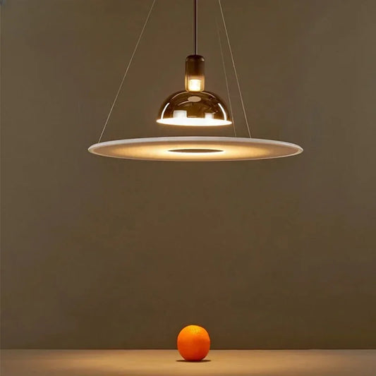 Modern Designer Pendant Light – Minimalist E27 Ceiling Lamp | Contemporary Dining & Bar Lighting | Luxury Interior Statement