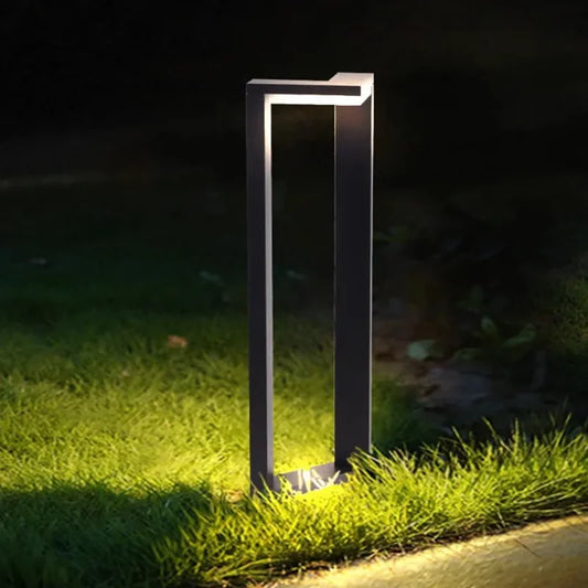 LumiPillar Aluminium LED Gartenleuchte-Leuchtezauber