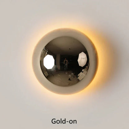 Orvello Round Wall Light – Bauhaus LED Wall Lamp | Modern Up & Down Ambient Lighting
