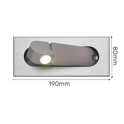 Arctis Pivot Wall Light – Adjustable Recessed LED Reading Lamp | Minimalist Nordic Wall Lighting