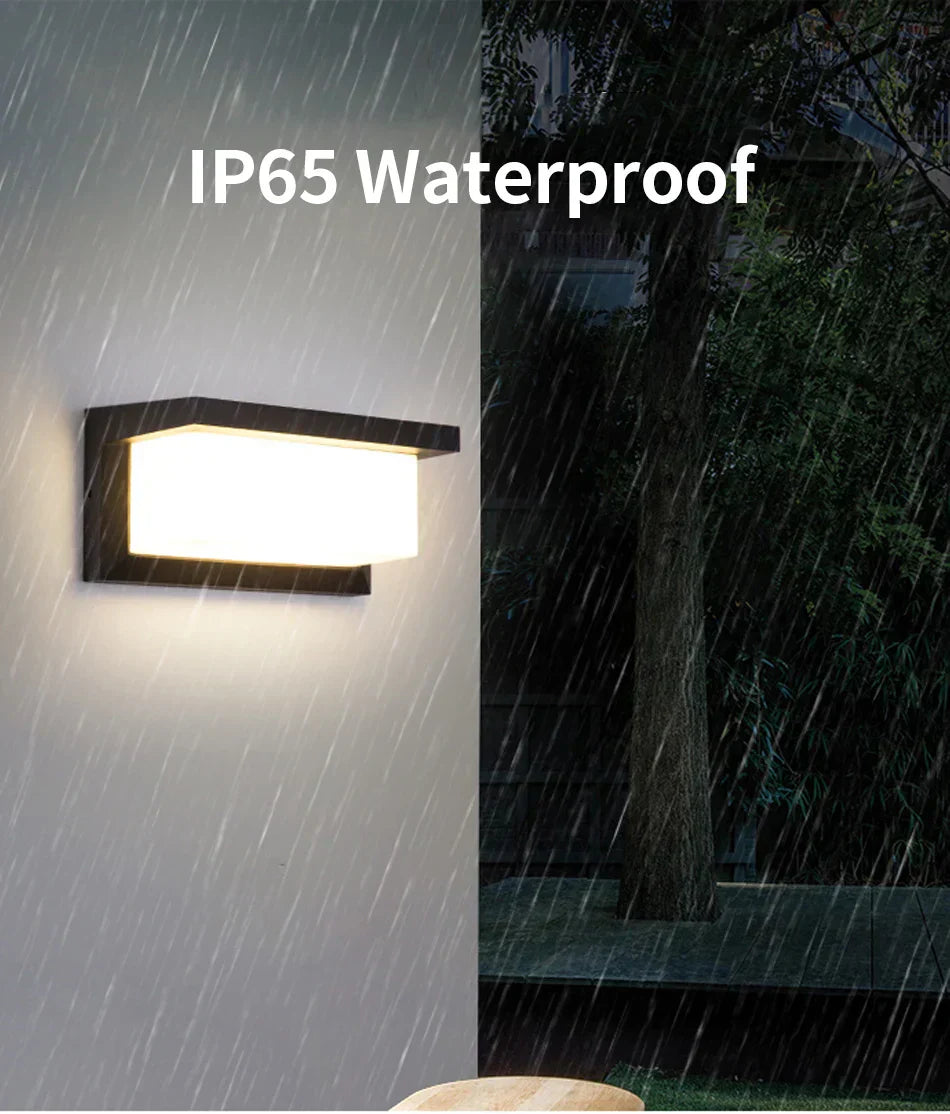 RAINFORCE IP65 LED Buitenwandlamp-Leuchtezauber