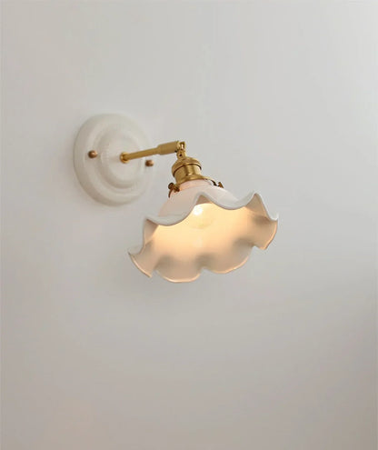 Aurelle Ceramic Wall Light – Adjustable E27 Wall Lamp | Contemporary Copper Lighting | Elegant Interior Illumination