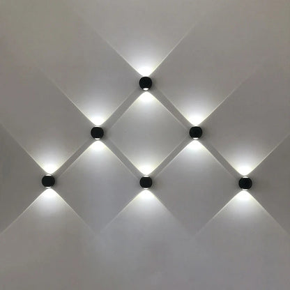 Kugelform Aluminium Wandleuchte-Leuchtezauber