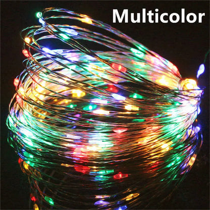 LumineoPro USB LED String Lights – Waterproof Fairy Lights | Flexible Copper & Silver Wire Decorative Lighting