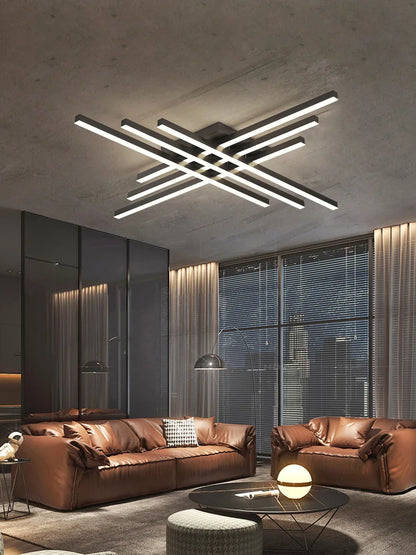 Modern Nordic LED Ceiling Light – Minimalist Flush Mount Ceiling Lamp | Energy-Efficient Home Lighting | Premium Contemporary Fixture