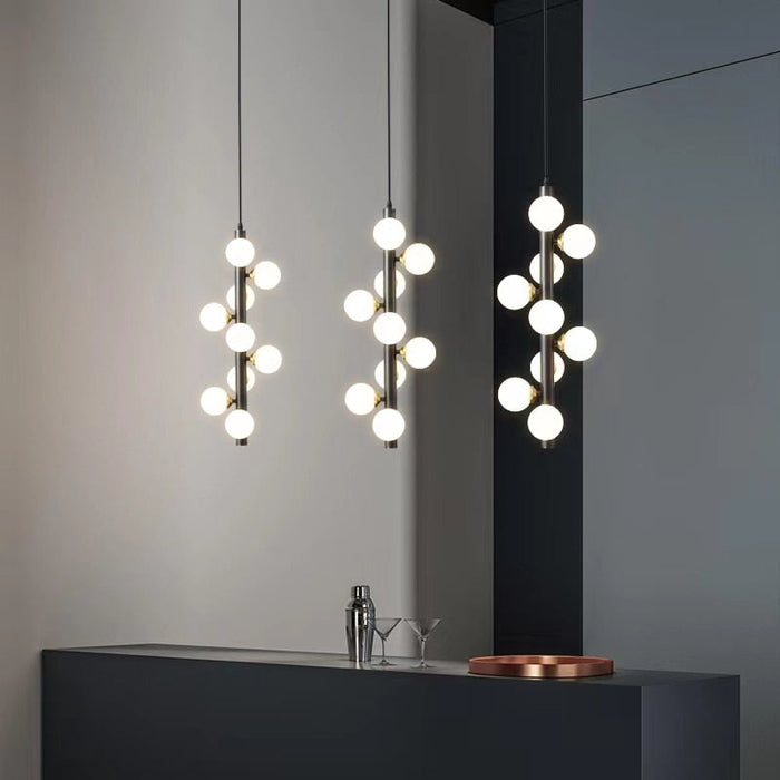 BubbleLuce Chandelier – Luxury Glass Bubble Pendant Light | Contemporary Statement Ceiling Lamp