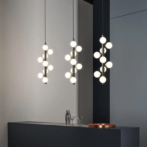 BubbleLuce Chandelier – Luxury Glass Bubble Pendant Light | Contemporary Statement Ceiling Lamp