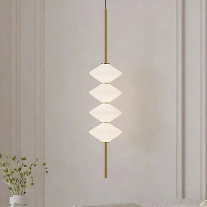 Modern White Glass Pendant Light – Adjustable LED Hanging Ceiling Fixture | Contemporary Globe Chandelier | Elegant Home Lighting