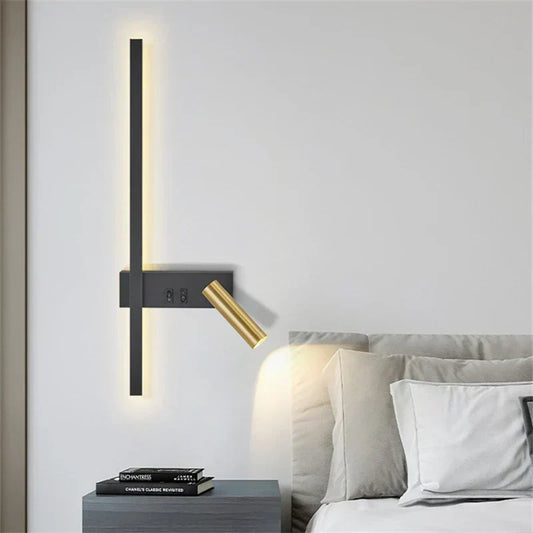AuroraLuma Nordic Dual LED Wandleuchte-Leuchtezauber
