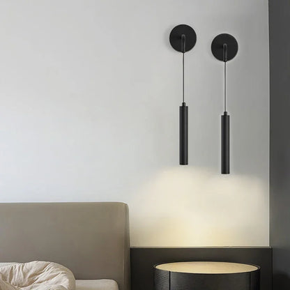 Modern Aluminium LED Wall Light – Minimalist Bedside Reading Sconce | Contemporary Ambient Lighting