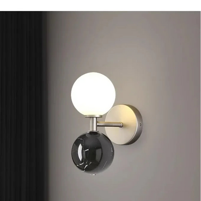 Aurastone Marble Wall Light – Luxury Nordic LED Wall Lamp | Contemporary Ambient Lighting for Elegant Interiors
