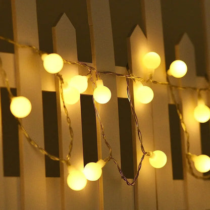 LUMIBALLS LED Globe String Lights – Waterproof Decorative Fairy Lights | USB & Battery Powered Indoor & Outdoor Lighting