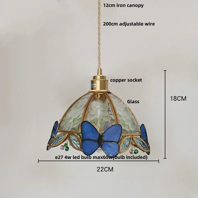 Nordic Glass Pendant Light with Brass Detail – Modern LED Ceiling Lamp | Scandinavian Designer Lighting