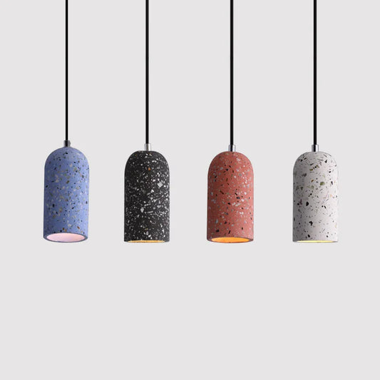 Concrete Pendant Light – Industrial E27 Ceiling Lamp | Handmade Minimalist Lighting | Contemporary Loft-Inspired Design