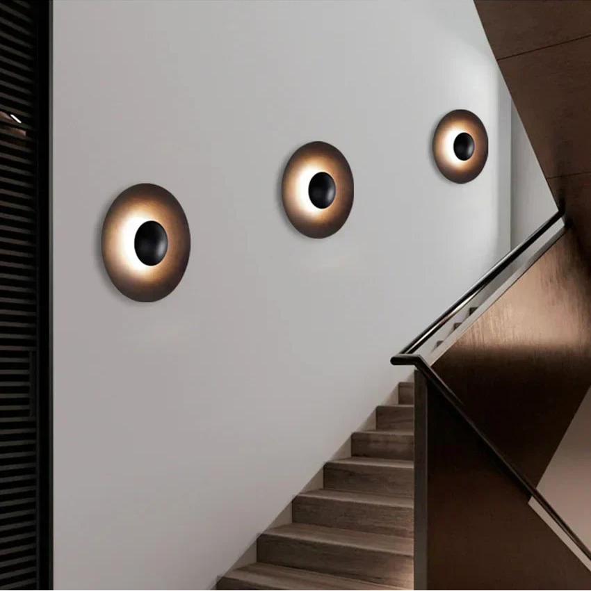 Skovra Halo Wall Light – Scandinavian LED Wall Lamp | Modern Up & Down Ambient Lighting