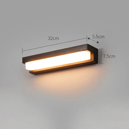 Solar LED Outdoor Wall Light – Waterproof Exterior Wall Lamp | IP65 Garden & Fence Lighting | Energy-Saving Solar Security Light