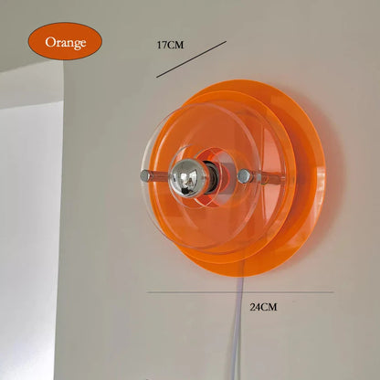 Modern UFO LED Wall Lamp – Futuristic Wall Sconce | Creative Accent Lighting | Designer Wall Light for Bedroom & Living Room