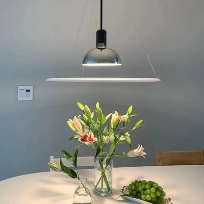 Modern Designer Pendant Light – Minimalist E27 Ceiling Lamp | Contemporary Dining & Bar Lighting | Luxury Interior Statement