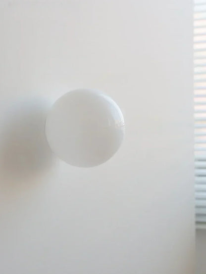 Orbelle Glass Wall Light – Frosted Globe LED Sconce | Modern Ambient Lighting | Timeless Interior Elegance