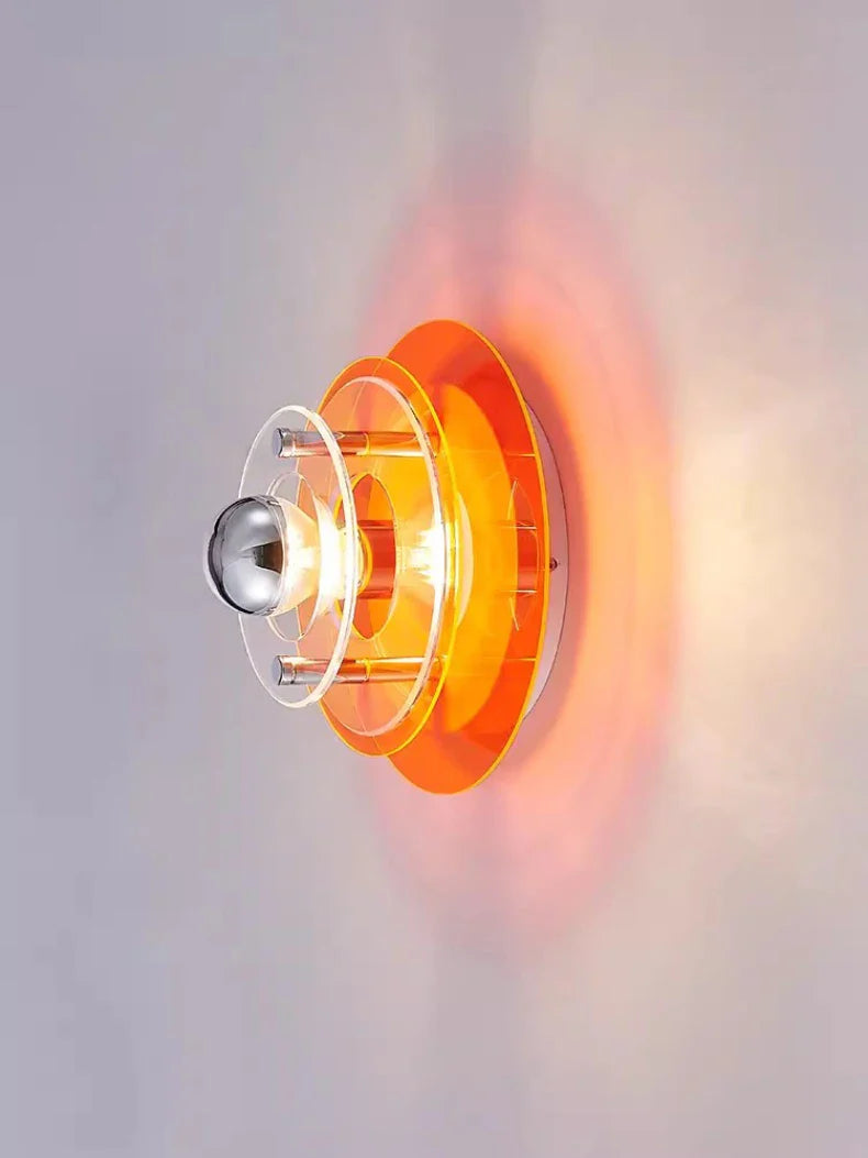 Modern UFO LED Wall Lamp – Futuristic Wall Sconce | Creative Accent Lighting | Designer Wall Light for Bedroom & Living Room
