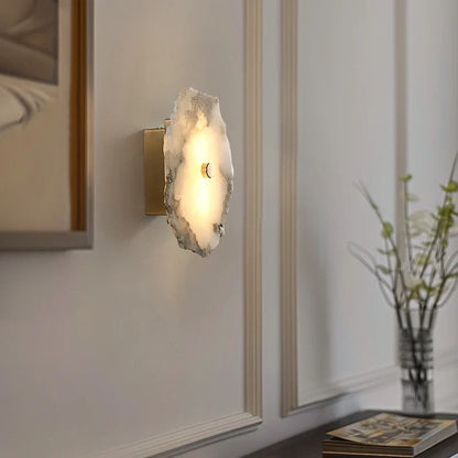 LUMARA Spaanse Alabaster Wandlamp-Leuchtezauber