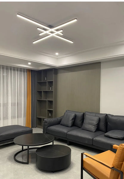 Modern Nordic LED Ceiling Light – Minimalist Flush Mount Ceiling Lamp | Energy-Efficient Home Lighting | Premium Contemporary Fixture