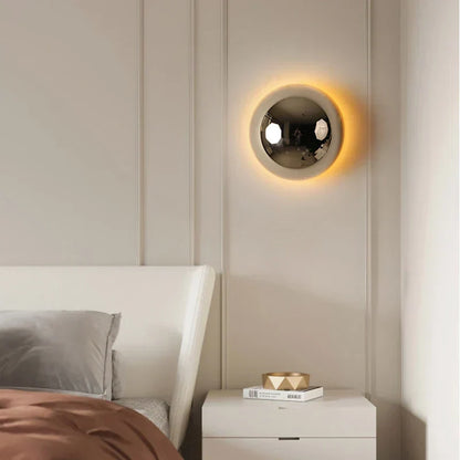 Orvello Round Wall Light – Bauhaus LED Wall Lamp | Modern Up & Down Ambient Lighting