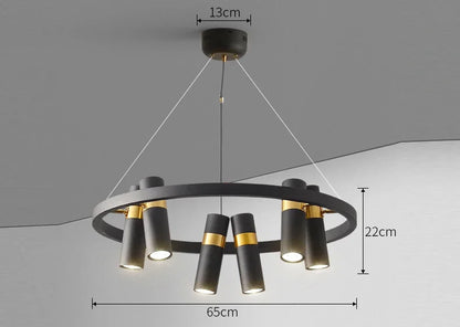 Copper LED Pendant Light – Modern Designer Ceiling Lamp | Luxury Ambient Lighting | Contemporary Interior Statement