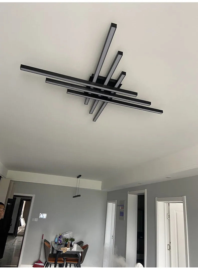 Modern Nordic LED Ceiling Light – Minimalist Flush Mount Ceiling Lamp | Energy-Efficient Home Lighting | Premium Contemporary Fixture