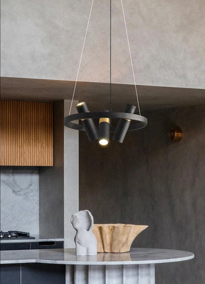Copper LED Pendant Light – Modern Designer Ceiling Lamp | Luxury Ambient Lighting | Contemporary Interior Statement