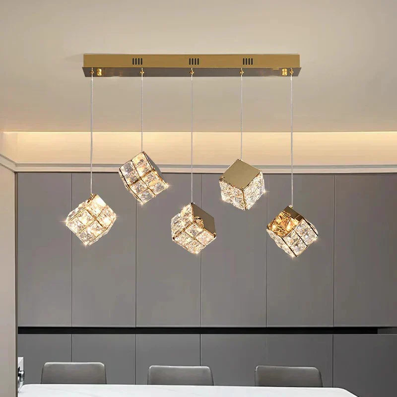 LuxeLicht Kristallen Trap Hanglamp-Leuchtezauber