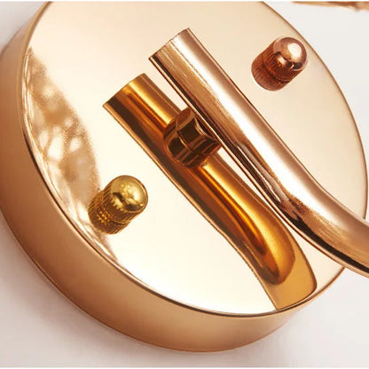 Crystal Wall Light with Gold & Silver Finish – Modern Luxury LED Wall Sconce | Elegant Ambient Lighting