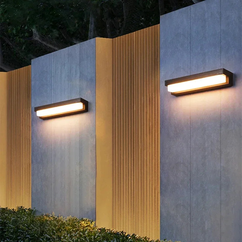 Solar LED Outdoor Wall Light – Waterproof Exterior Wall Lamp | IP65 Garden & Fence Lighting | Energy-Saving Solar Security Light