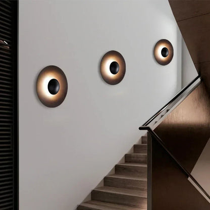 Skovra Halo Wall Light – Scandinavian LED Wall Lamp | Modern Up & Down Ambient Lighting