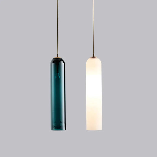 Scandinavian Glass Pendant Light – Modern E27 Ceiling Lamp | Elegant Ambient Lighting | Contemporary Nordic Interior Décor