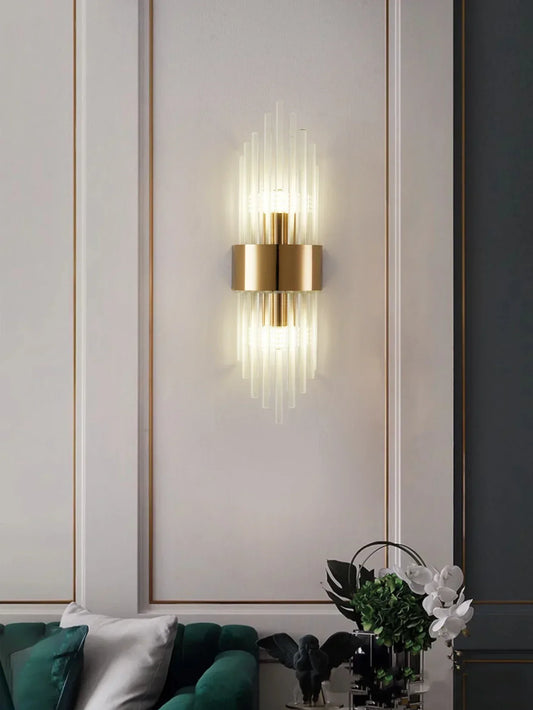LUXARÉ CrystalLine Wandlamp-Leuchtezauber