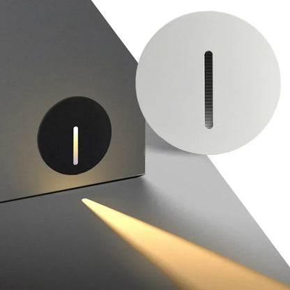 LED Motion Sensor Step Light – Recessed Wall Lamp | Smart Stair & Hallway Lighting | Modern Aluminium Design